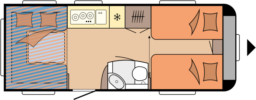 Hobby DE LUXE 515 UHL - Caravan: afbeelding 1 Hobby DE LUXE 515 UHL - Caravan: afbeelding 1