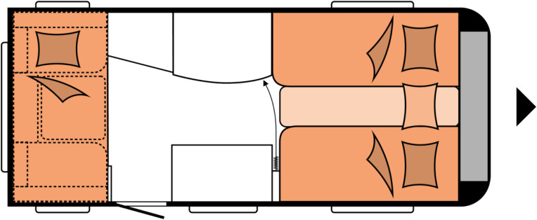 Hobby ONTOUR 460 DL - Caravan: afbeelding 2 Hobby ONTOUR 460 DL - Caravan: afbeelding 2