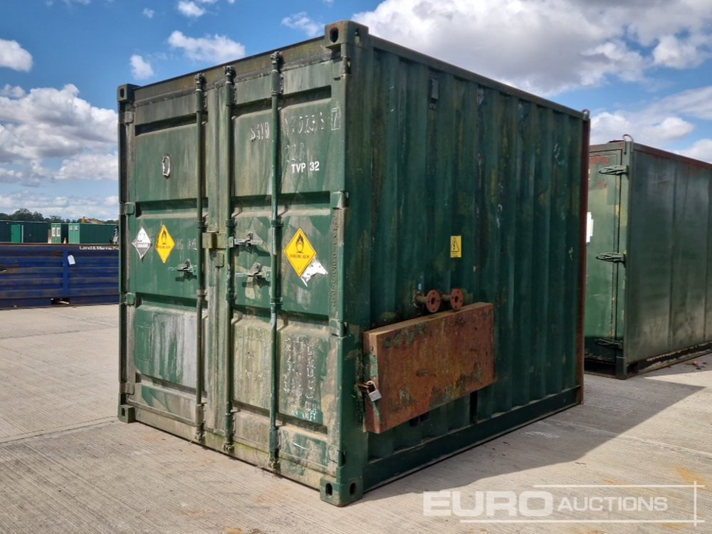 10' x 8' Sound Proof Container (Cannot Be Reconsigned) - Zeecontainer: afbeelding 1 10' x 8' Sound Proof Container (Cannot Be Reconsigned) - Zeecontainer: afbeelding 1