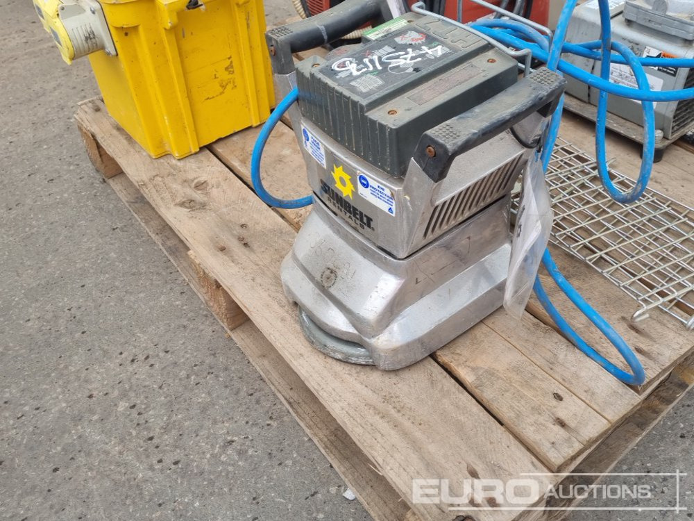 Bouwmaterieel 110Volt Transformer, 110Volt Vacuum Pump (4 of), 110Volt Hand Held Floor Sander, Cable Avoidance Tool Signal Detector: afbeelding 25