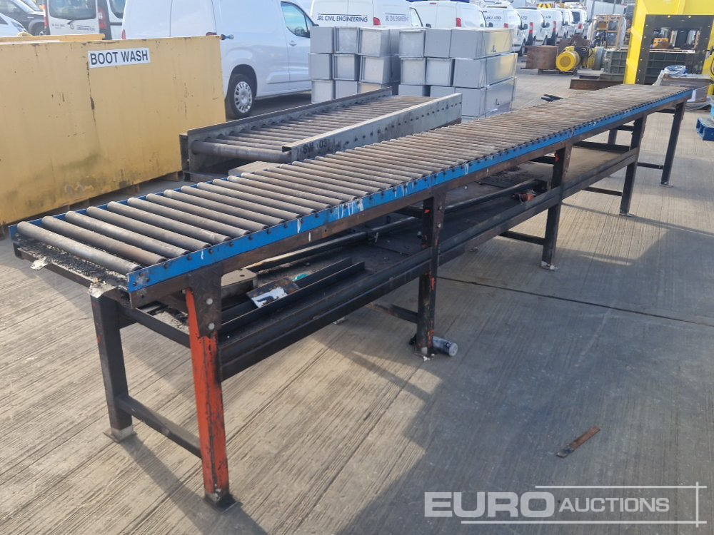 20', 8' Roller Conveyer - Transportband: afbeelding 4 20', 8' Roller Conveyer - Transportband: afbeelding 4