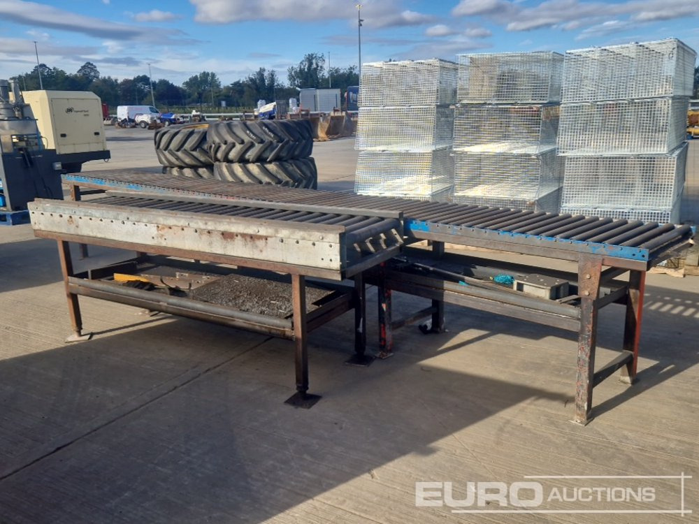 20', 8' Roller Conveyer - Transportband: afbeelding 2 20', 8' Roller Conveyer - Transportband: afbeelding 2
