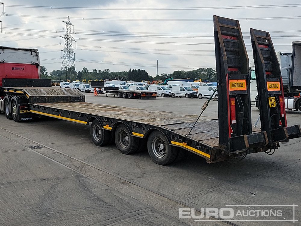 2001 Dennison Trailers Tri Axle Step Frame Low Loader, Hydraulic Ramps, Out Riggers - Dieplader oplegger: afbeelding 3 2001 Dennison Trailers Tri Axle Step Frame Low Loader, Hydraulic Ramps, Out Riggers - Dieplader oplegger: afbeelding 3
