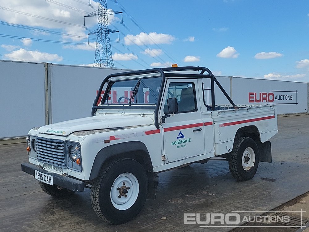 2001 Land Rover Defender - Pick-up: afbeelding 1 2001 Land Rover Defender - Pick-up: afbeelding 1