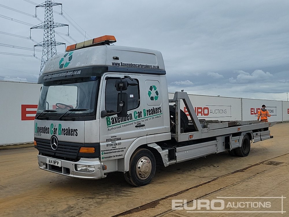 2001 Mercedes Atego - Bergingsvoertuig: afbeelding 1 2001 Mercedes Atego - Bergingsvoertuig: afbeelding 1