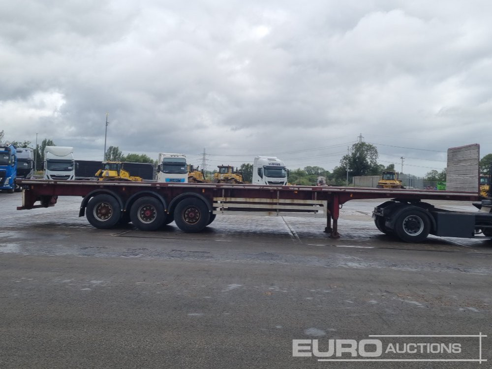 2002 General Trailers PJDSF3 - Open bak met boorden oplegger: afbeelding 4 2002 General Trailers PJDSF3 - Open bak met boorden oplegger: afbeelding 4