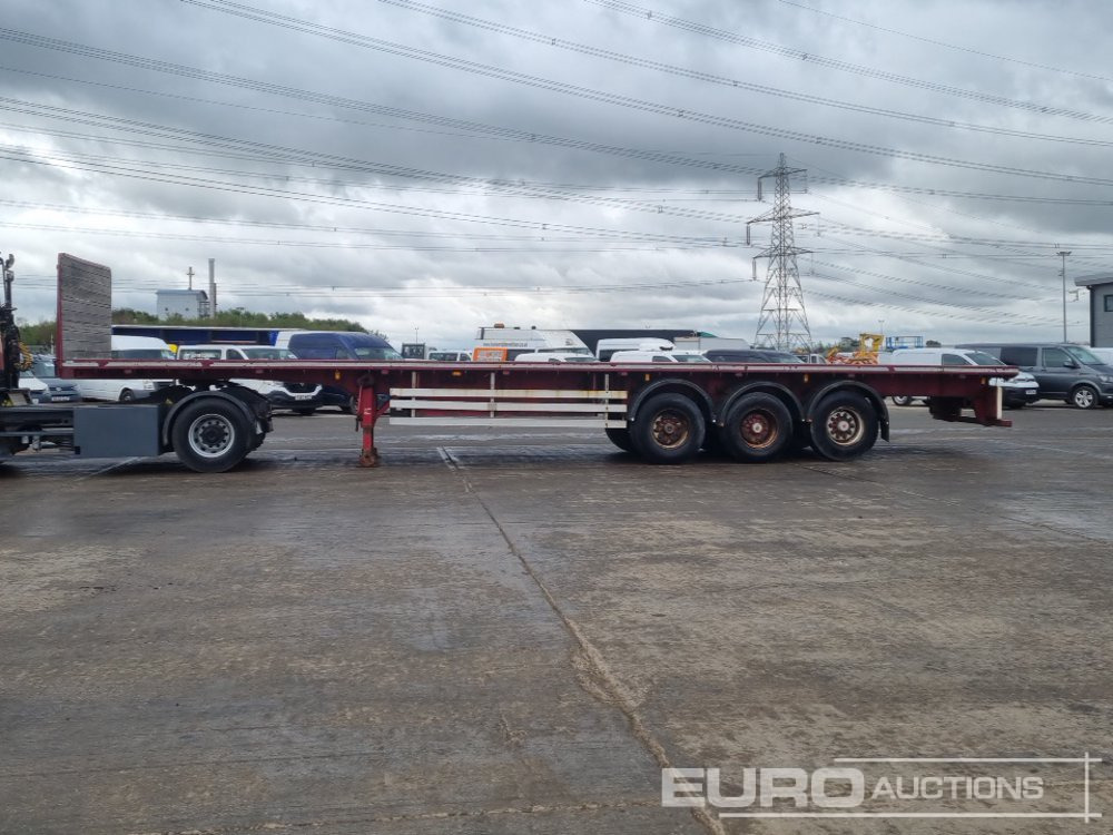 2002 General Trailers PJDSF3 - Open bak met boorden oplegger: afbeelding 2 2002 General Trailers PJDSF3 - Open bak met boorden oplegger: afbeelding 2