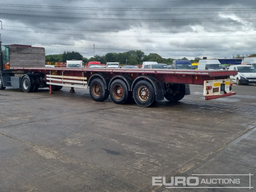2002 General Trailers PJDSF3 - Open bak met boorden oplegger: afbeelding 3 2002 General Trailers PJDSF3 - Open bak met boorden oplegger: afbeelding 3