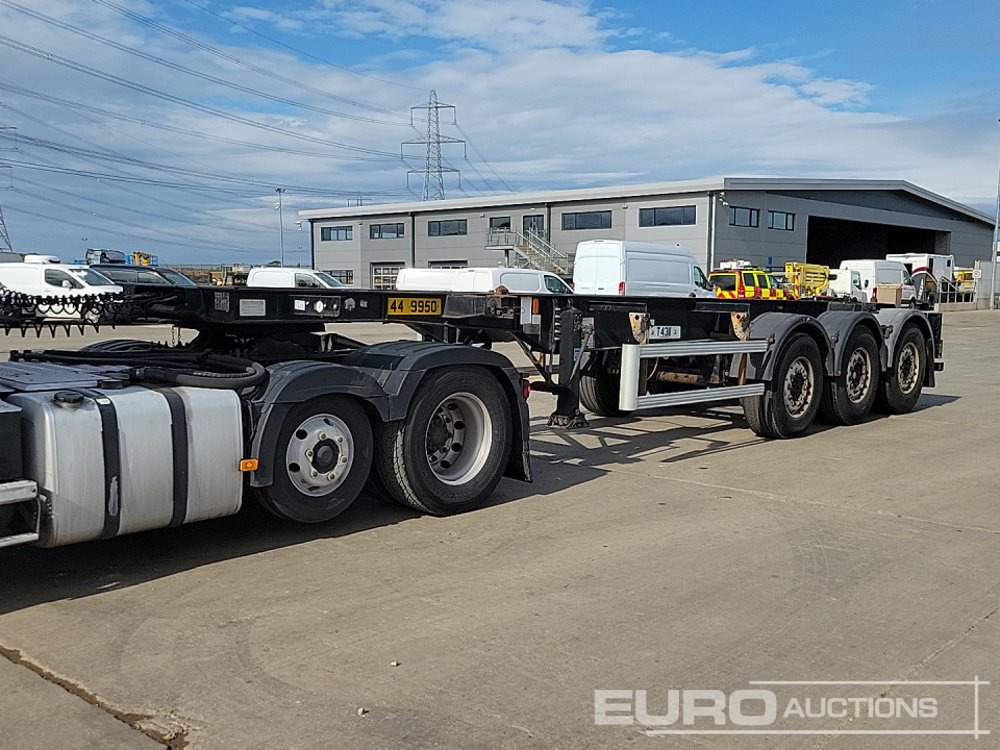2006 Den sin SKELETAL ISO TANK - Containertransporter/ Wissellaadbak oplegger: afbeelding 1 2006 Den sin SKELETAL ISO TANK - Containertransporter/ Wissellaadbak oplegger: afbeelding 1