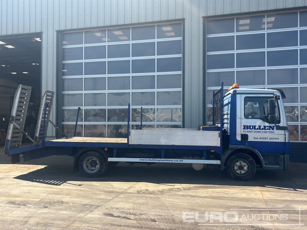 2006 MAN 4x2 Beavertail Plant Lorry, Winch, Ramps, Automatic Gearbox (Electrical Fault) - Autovrachtwagen vrachtwagen: afbeelding 5 2006 MAN 4x2 Beavertail Plant Lorry, Winch, Ramps, Automatic Gearbox (Electrical Fault) - Autovrachtwagen vrachtwagen: afbeelding 5