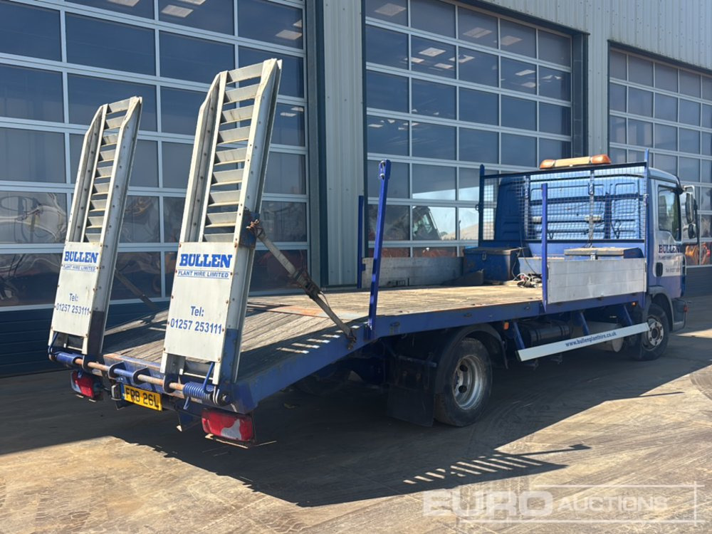 2006 MAN 4x2 Beavertail Plant Lorry, Winch, Ramps, Automatic Gearbox (Electrical Fault) - Autovrachtwagen vrachtwagen: afbeelding 4 2006 MAN 4x2 Beavertail Plant Lorry, Winch, Ramps, Automatic Gearbox (Electrical Fault) - Autovrachtwagen vrachtwagen: afbeelding 4