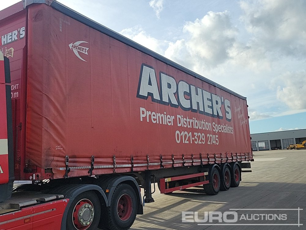 2006 Schmidtz Tri Axle Curtainsider Trailer - Schuifzeiloplegger: afbeelding 1 2006 Schmidtz Tri Axle Curtainsider Trailer - Schuifzeiloplegger: afbeelding 1