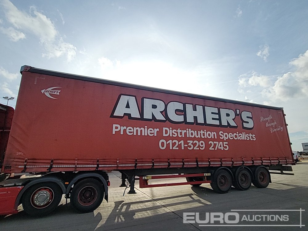 2006 Schmidtz Tri Axle Curtainsider Trailer - Schuifzeiloplegger: afbeelding 2 2006 Schmidtz Tri Axle Curtainsider Trailer - Schuifzeiloplegger: afbeelding 2