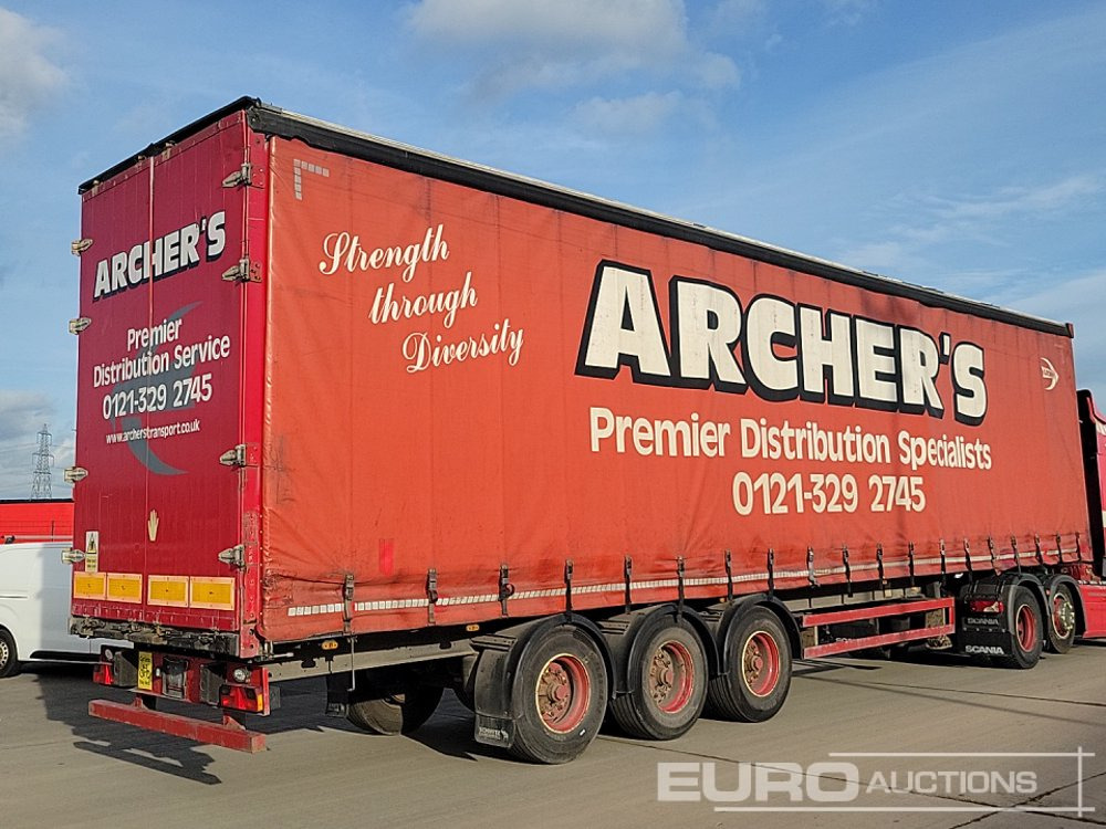 2006 Schmidtz Tri Axle Curtainsider Trailer - Schuifzeiloplegger: afbeelding 5 2006 Schmidtz Tri Axle Curtainsider Trailer - Schuifzeiloplegger: afbeelding 5
