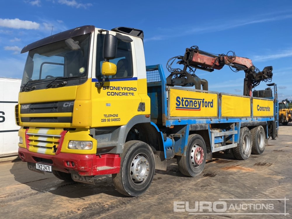 2007 DAF CF - Vrachtwagen met open laadbak: afbeelding 1 2007 DAF CF - Vrachtwagen met open laadbak: afbeelding 1