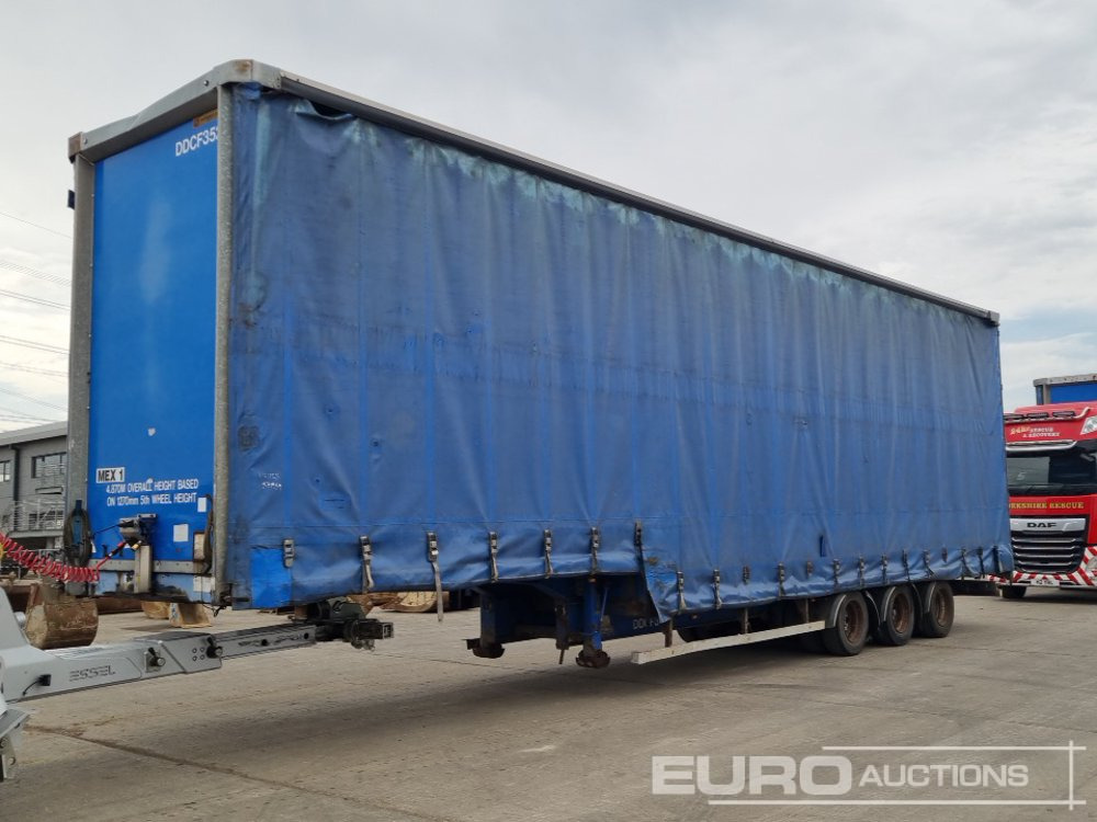 2007 SDC Trailer Tri Axle Double Deck Curtainsider Trailer - Schuifzeiloplegger: afbeelding 1 2007 SDC Trailer Tri Axle Double Deck Curtainsider Trailer - Schuifzeiloplegger: afbeelding 1
