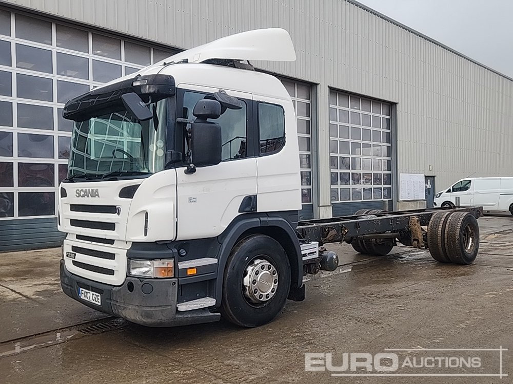 2007 Scania P230 - Chassis vrachtwagen: afbeelding 1 2007 Scania P230 - Chassis vrachtwagen: afbeelding 1