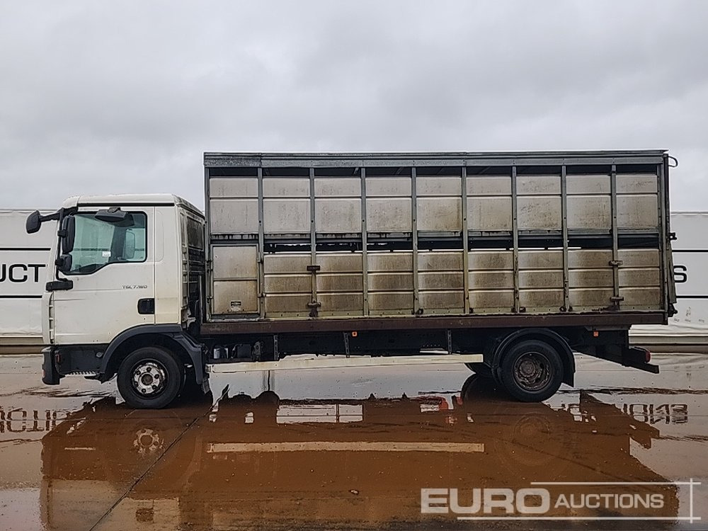 2008 MAN TGL7.180 - Veewagen vrachtwagen: afbeelding 2 2008 MAN TGL7.180 - Veewagen vrachtwagen: afbeelding 2