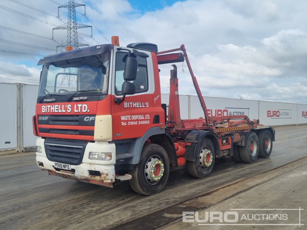 2009 DAF CF85.410 - Haakarmsysteem vrachtwagen: afbeelding 1 2009 DAF CF85.410 - Haakarmsysteem vrachtwagen: afbeelding 1