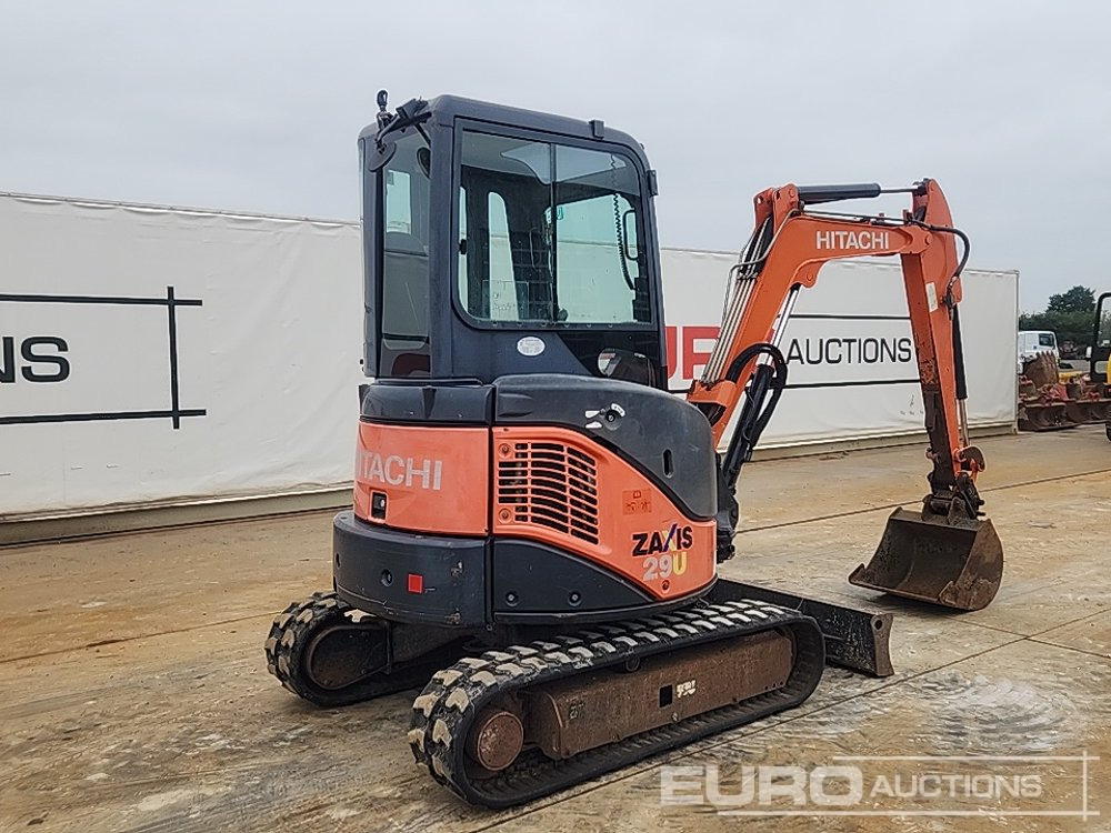 2011 Hitachi ZX29U-3 CLR - Minigraafmachine: afbeelding 5 2011 Hitachi ZX29U-3 CLR - Minigraafmachine: afbeelding 5