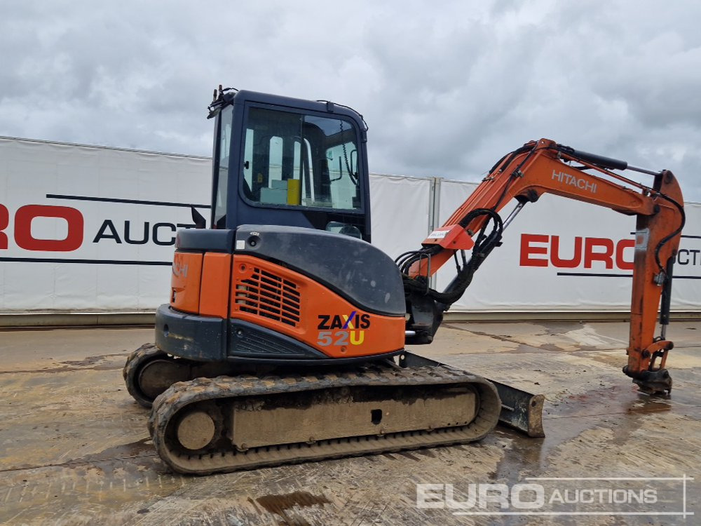 2011 Hitachi ZX52U-3-CLR - Minigraafmachine: afbeelding 5 2011 Hitachi ZX52U-3-CLR - Minigraafmachine: afbeelding 5