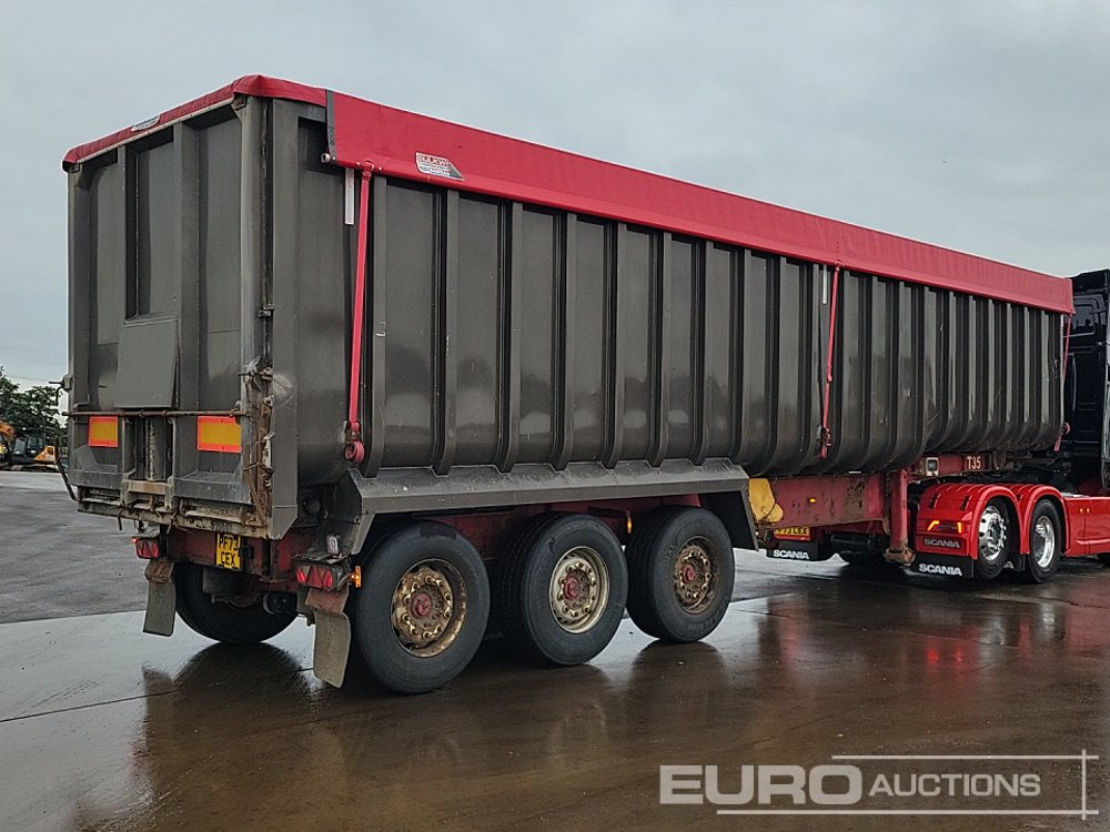 2011 Wilcox Tri Axle Bulk Tipping Trailer, Front Lift Axle, Easy Sheet - Kipper oplegger: afbeelding 5 2011 Wilcox Tri Axle Bulk Tipping Trailer, Front Lift Axle, Easy Sheet - Kipper oplegger: afbeelding 5