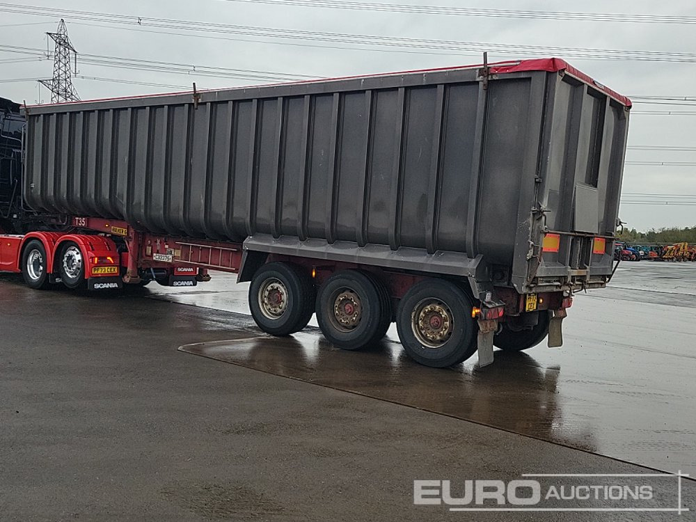 2011 Wilcox Tri Axle Bulk Tipping Trailer, Front Lift Axle, Easy Sheet - Kipper oplegger: afbeelding 3 2011 Wilcox Tri Axle Bulk Tipping Trailer, Front Lift Axle, Easy Sheet - Kipper oplegger: afbeelding 3