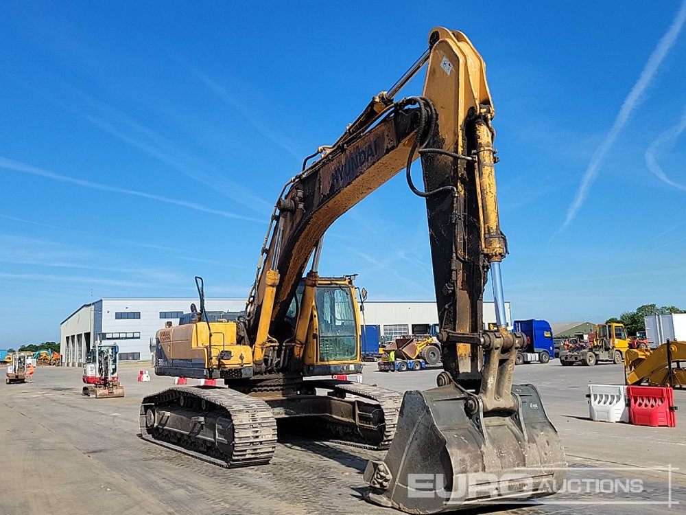 Rupsgraafmachine 2012 Hyundai 380LC-9A: afbeelding 7