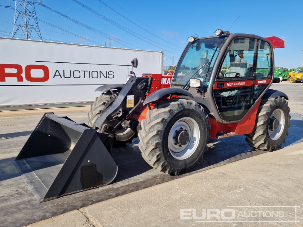 2012 Manitou MLT 634-120 LSU - Verreiker: afbeelding 1 2012 Manitou MLT 634-120 LSU - Verreiker: afbeelding 1