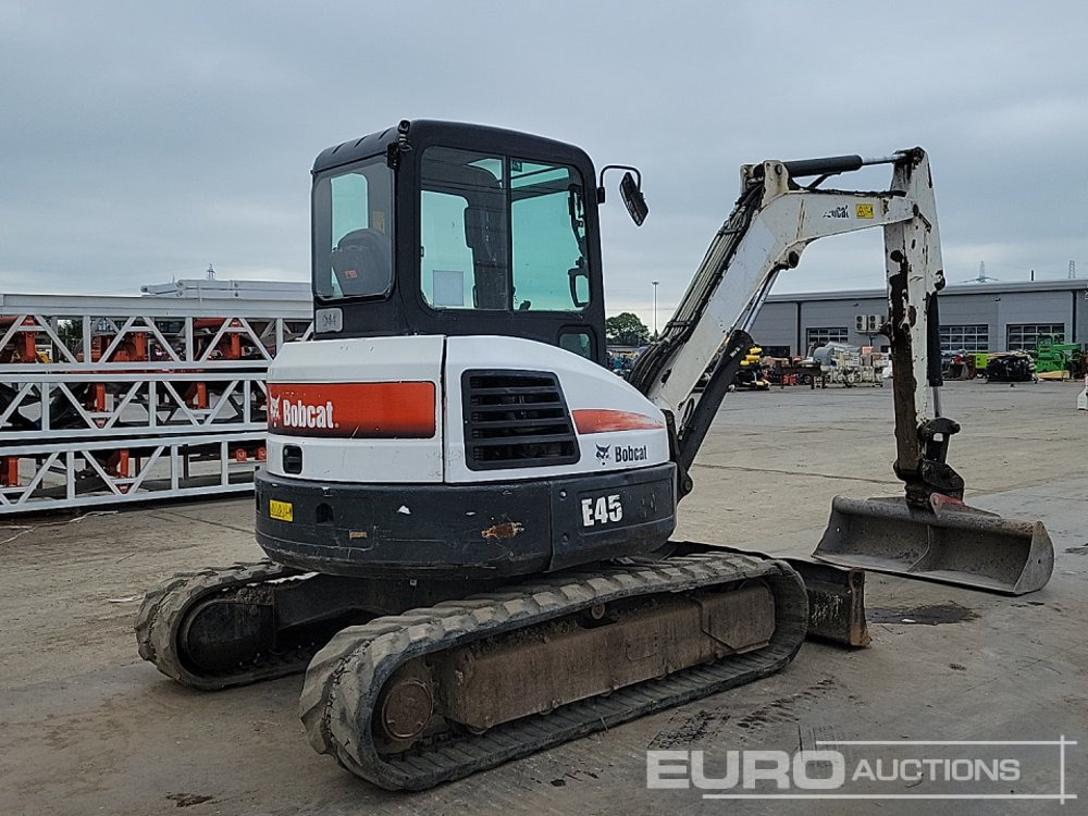 2013 Bobcat E45 - Minigraafmachine: afbeelding 5 2013 Bobcat E45 - Minigraafmachine: afbeelding 5
