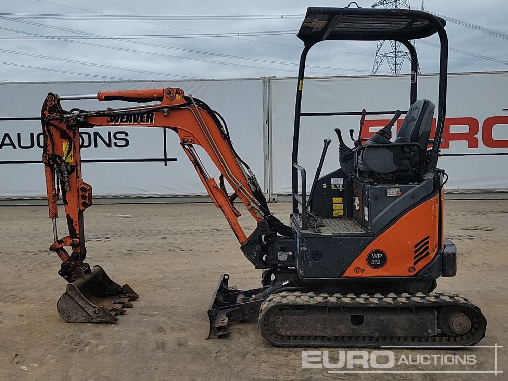 2013 Hitachi ZX17U-2 YLR - Minigraafmachine: afbeelding 2 2013 Hitachi ZX17U-2 YLR - Minigraafmachine: afbeelding 2