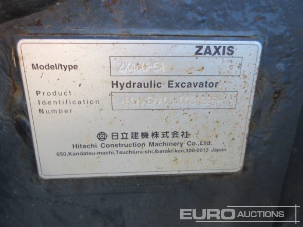 2013 Hitachi ZX40U-5A Rubber Tracks, Blade, Piped, Offset, Canopy - Minigraafmachine: afbeelding 4 2013 Hitachi ZX40U-5A Rubber Tracks, Blade, Piped, Offset, Canopy - Minigraafmachine: afbeelding 4