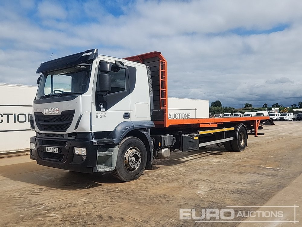 2013 Iveco Stralis 310EEV - Vrachtwagen met open laadbak: afbeelding 1 2013 Iveco Stralis 310EEV - Vrachtwagen met open laadbak: afbeelding 1