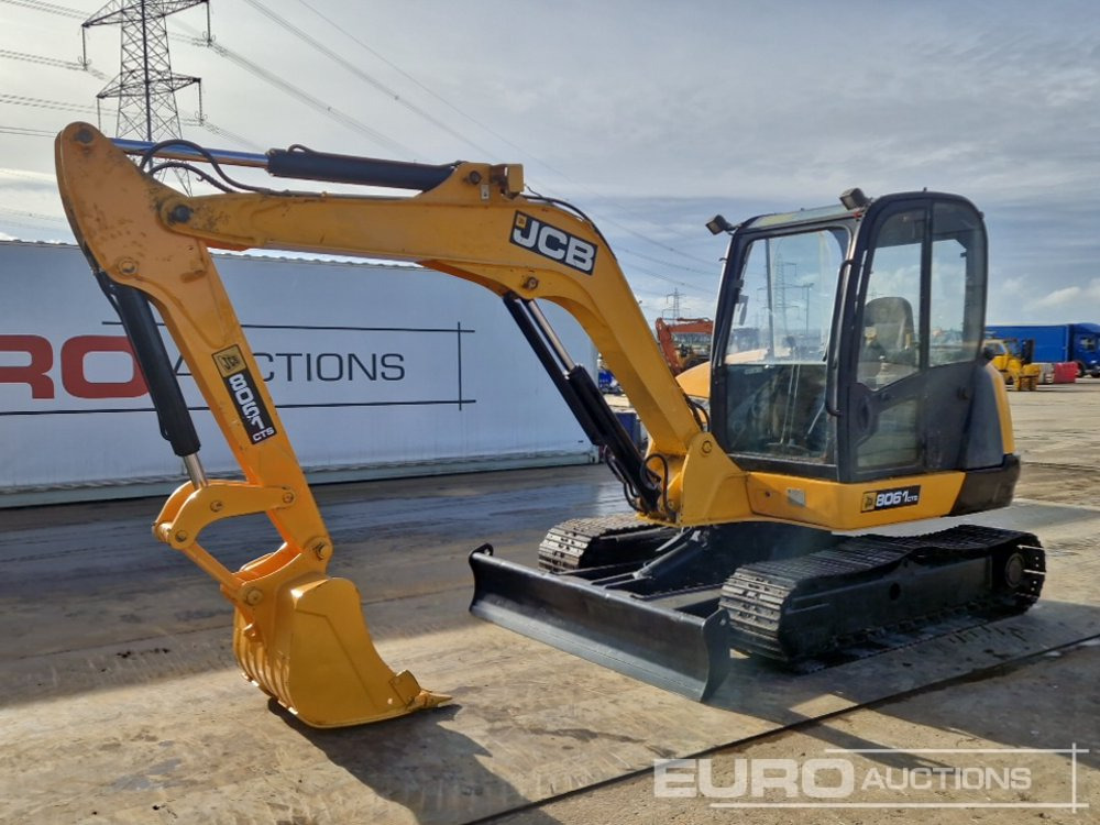 2013 JCB 8061 - Minigraafmachine: afbeelding 1 2013 JCB 8061 - Minigraafmachine: afbeelding 1
