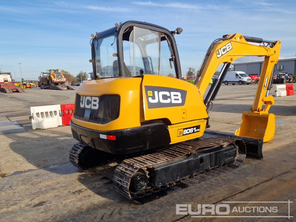 2013 JCB 8061 - Minigraafmachine: afbeelding 5 2013 JCB 8061 - Minigraafmachine: afbeelding 5
