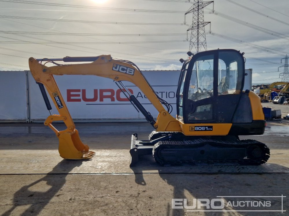 2013 JCB 8061 - Minigraafmachine: afbeelding 2 2013 JCB 8061 - Minigraafmachine: afbeelding 2