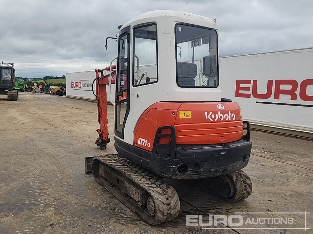 2013 Kubota KX71-3 - Minigraafmachine: afbeelding 3 2013 Kubota KX71-3 - Minigraafmachine: afbeelding 3