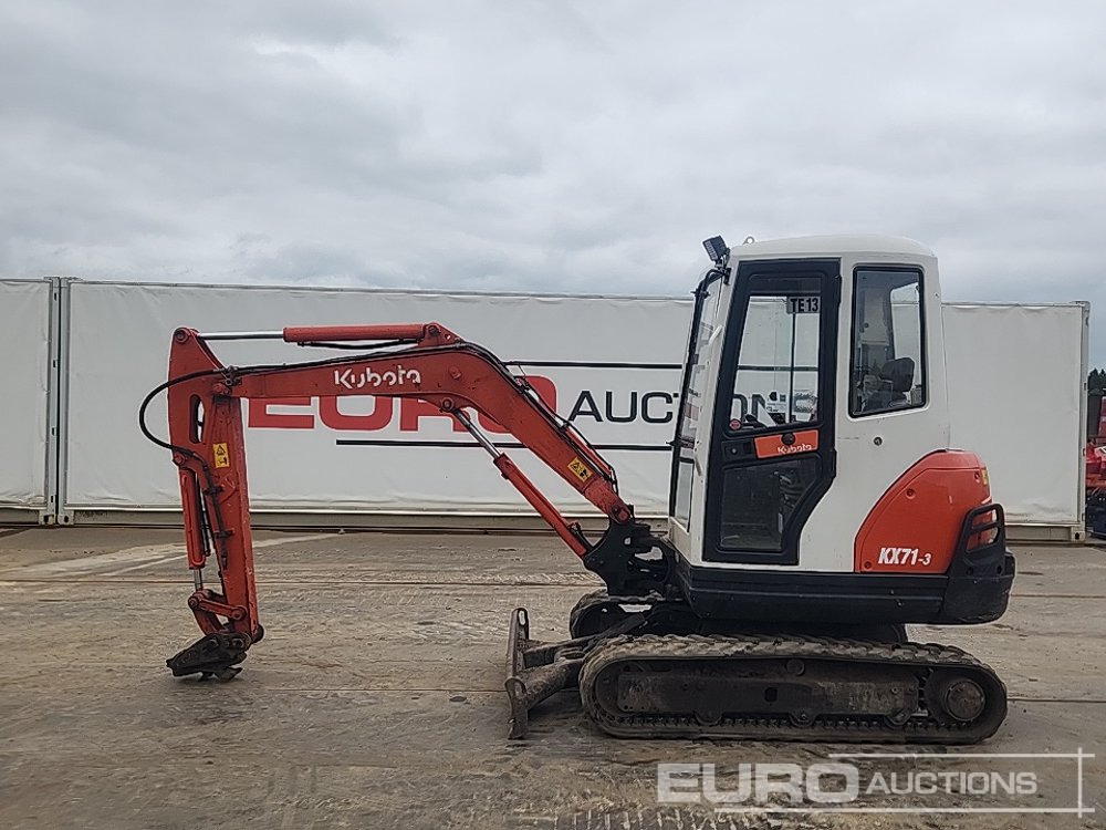 2013 Kubota KX71-3 - Minigraafmachine: afbeelding 2 2013 Kubota KX71-3 - Minigraafmachine: afbeelding 2