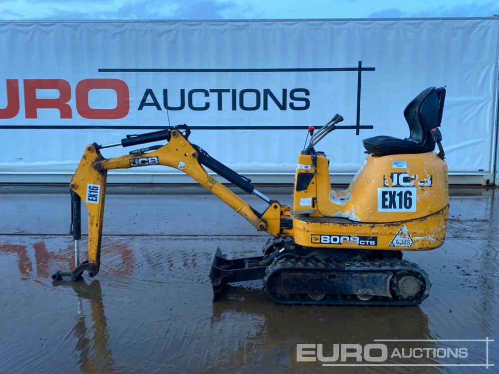 2014 JCB 8008CTS - Minigraafmachine: afbeelding 2 2014 JCB 8008CTS - Minigraafmachine: afbeelding 2