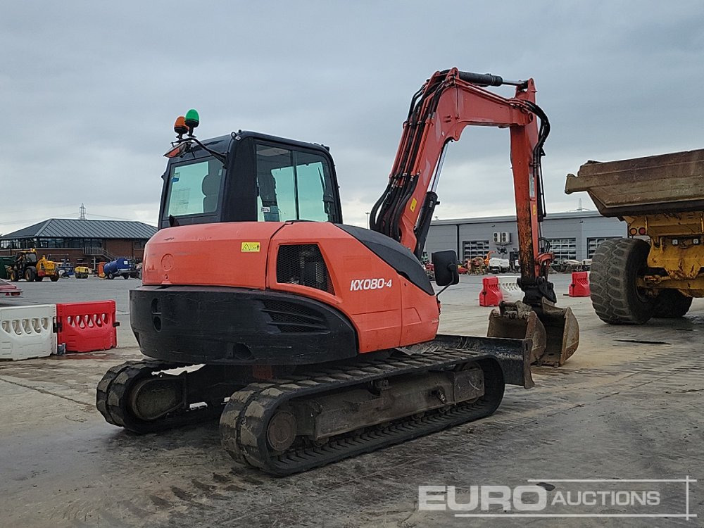 2014 Kubota KX080-4 - Minigraafmachine: afbeelding 5 2014 Kubota KX080-4 - Minigraafmachine: afbeelding 5