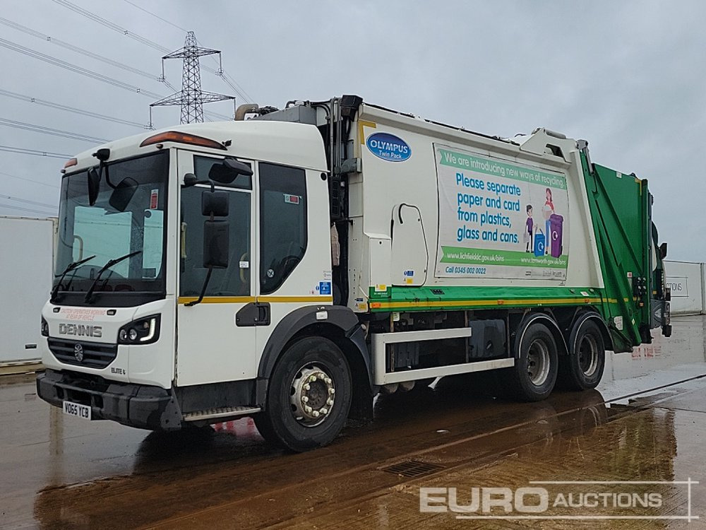 2015 Dennis Elite 6 - Vuilniswagen: afbeelding 1 2015 Dennis Elite 6 - Vuilniswagen: afbeelding 1