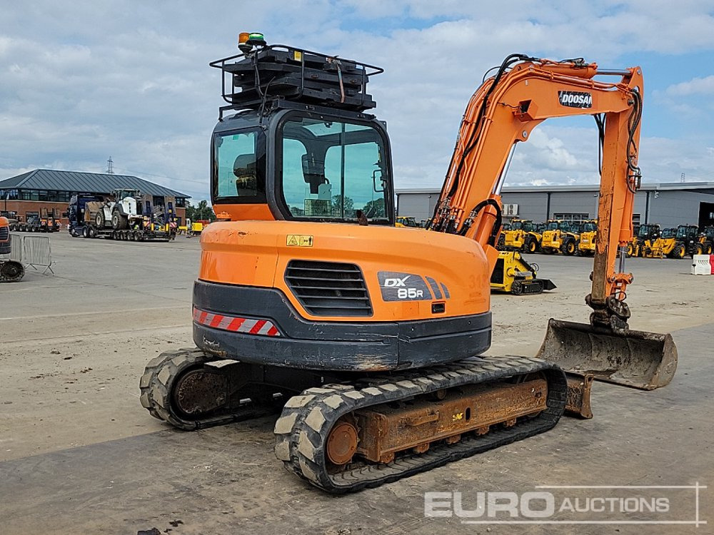 2015 Doosan DX85R-3 - Minigraafmachine: afbeelding 5 2015 Doosan DX85R-3 - Minigraafmachine: afbeelding 5