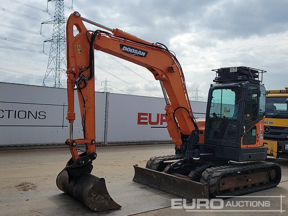 2015 Doosan DX85R-3 - Minigraafmachine: afbeelding 1 2015 Doosan DX85R-3 - Minigraafmachine: afbeelding 1