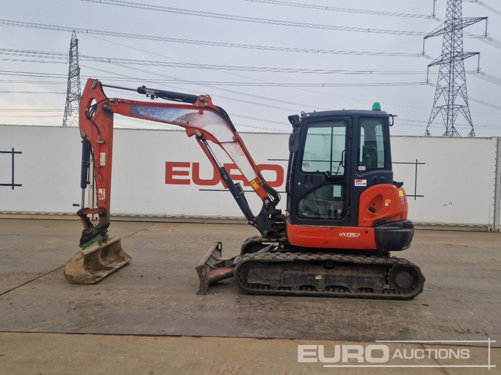 2015 Kubota KX057-4 - Minigraafmachine: afbeelding 2 2015 Kubota KX057-4 - Minigraafmachine: afbeelding 2