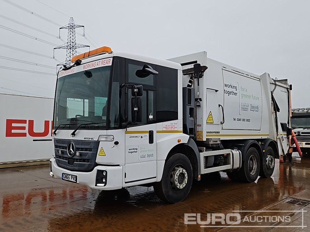 2015 Mercedes 2630 - Vuilniswagen: afbeelding 1 2015 Mercedes 2630 - Vuilniswagen: afbeelding 1