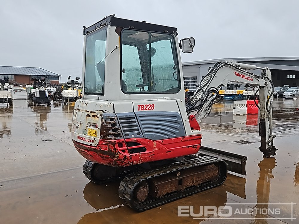 2015 Takeuchi TB228 - Minigraafmachine: afbeelding 5 2015 Takeuchi TB228 - Minigraafmachine: afbeelding 5