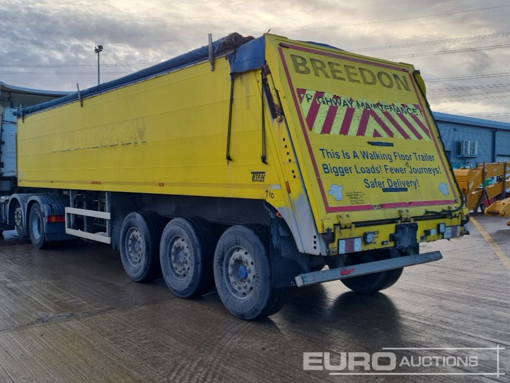 2015 Titan Tri Axle Bulk Walking Floor Trailer, Front Lift Axle, Easy Sheet - Schuifvloer oplegger: afbeelding 3 2015 Titan Tri Axle Bulk Walking Floor Trailer, Front Lift Axle, Easy Sheet - Schuifvloer oplegger: afbeelding 3