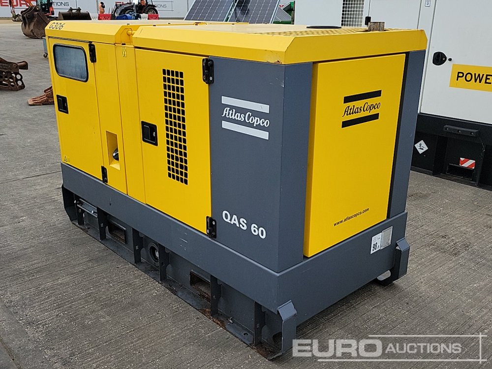 2016 Atlas Copco QAS 60 - Industrie generator: afbeelding 3 2016 Atlas Copco QAS 60 - Industrie generator: afbeelding 3