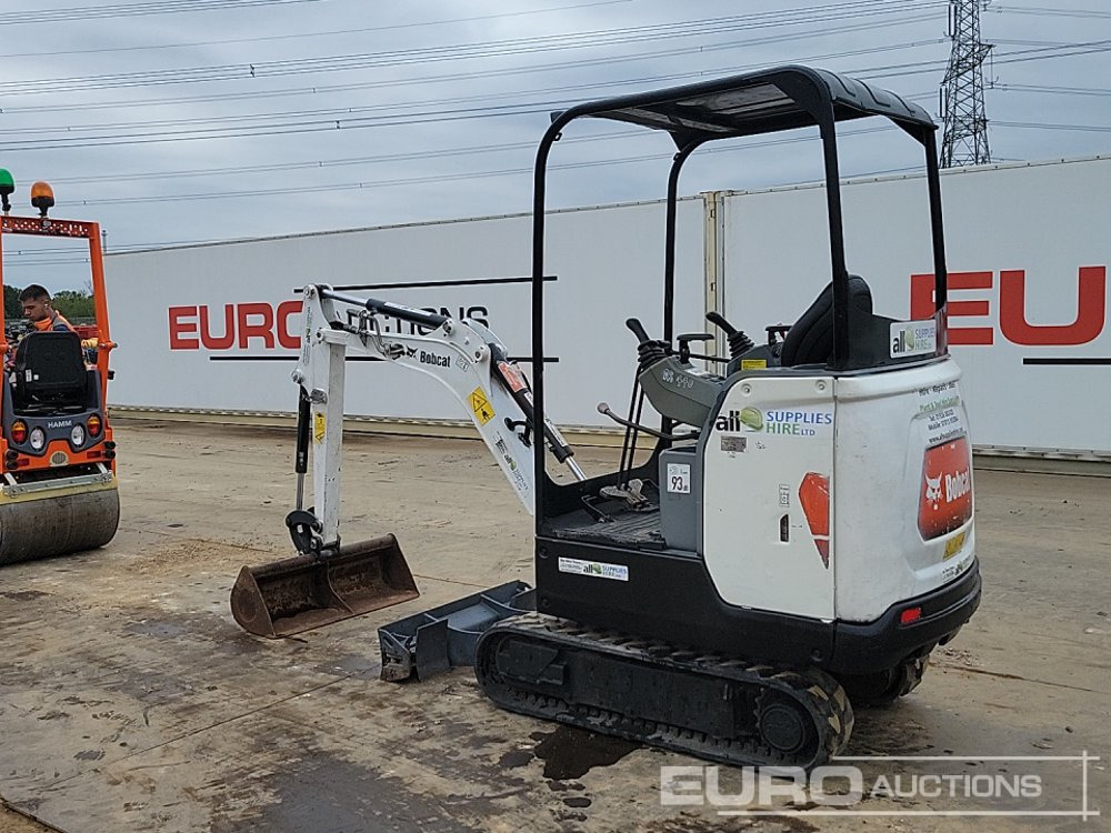 2016 Bobcat E17 - Minigraafmachine: afbeelding 3 2016 Bobcat E17 - Minigraafmachine: afbeelding 3
