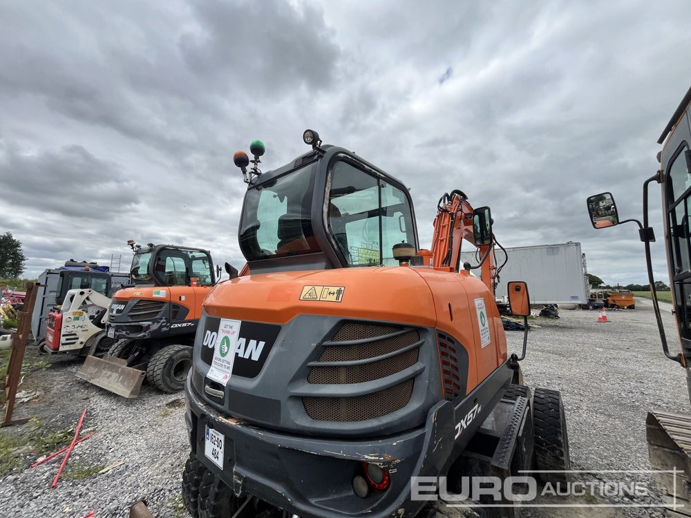 2016 Doosan DX57W-5 - Mobiele graafmachine: afbeelding 5 2016 Doosan DX57W-5 - Mobiele graafmachine: afbeelding 5